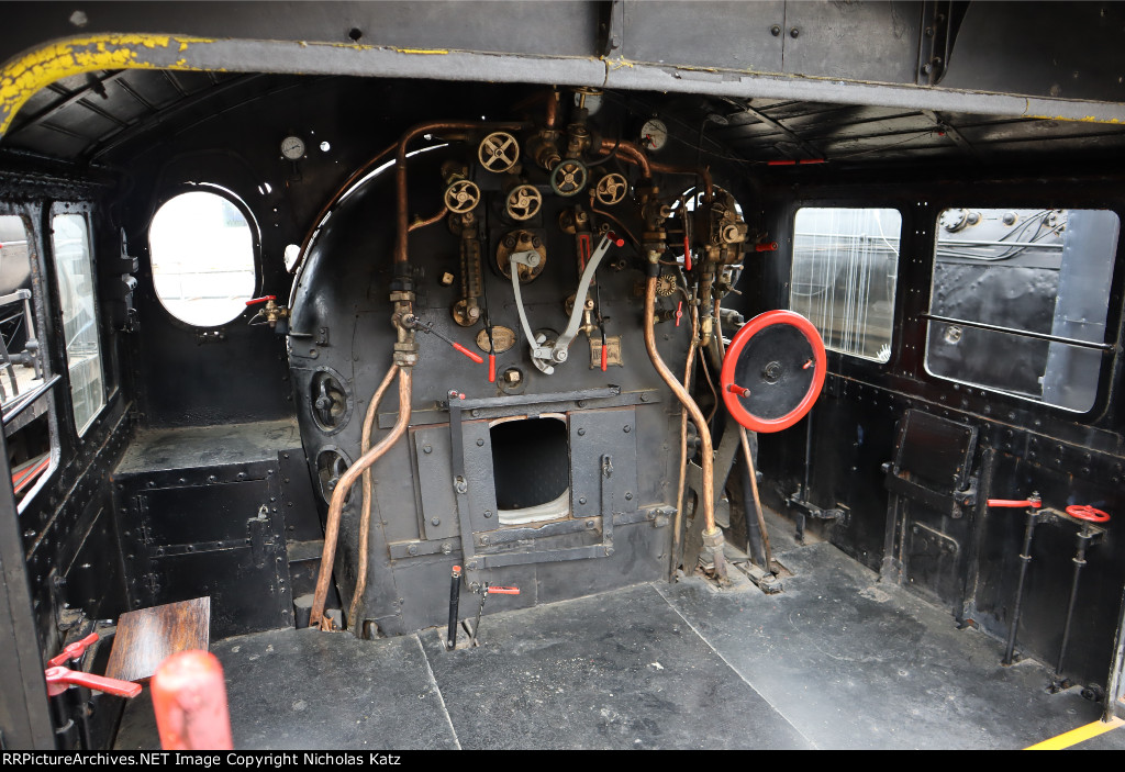 Cab of RENFE No. 240-2074